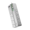 Miniatyrbild 1 av 4: Överspänningsskydd - Schneider Electric - SurgeArrest - 8 uttag BS1363 - 2690 J - 230 V AC- USED