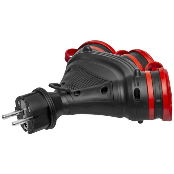 AWTOOLS EXTREME TRIPLE SPLITTER MED FLAPER IP54 16A