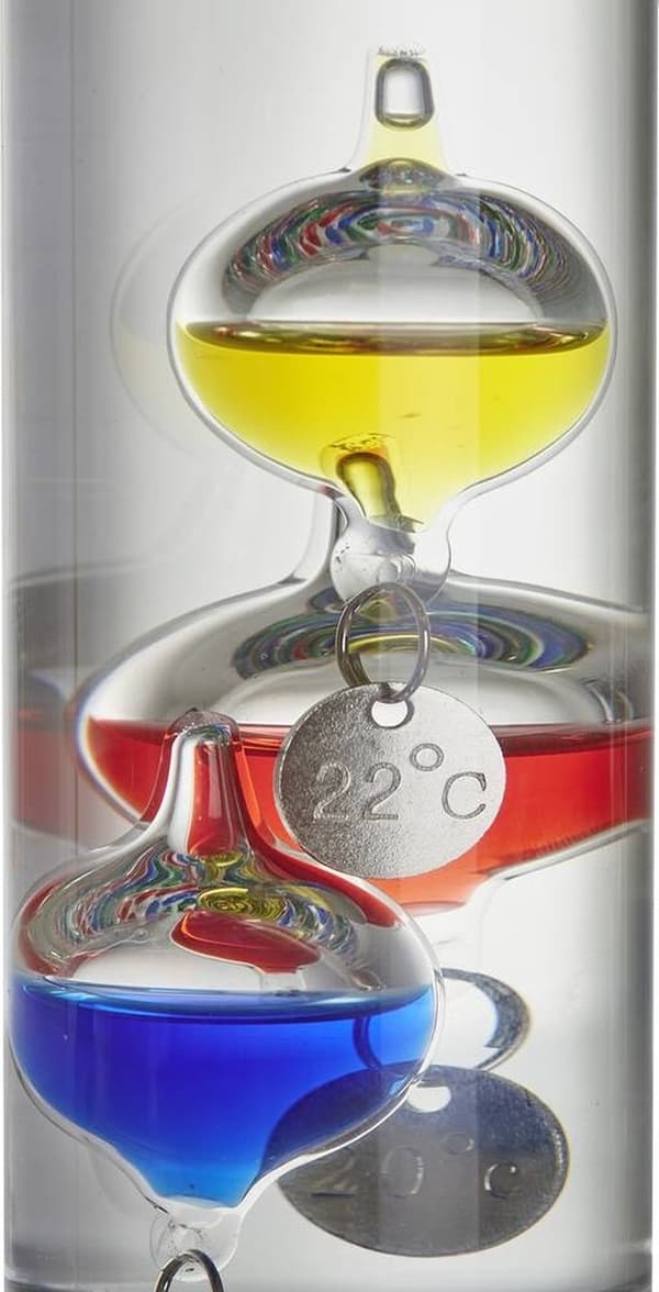 TFA Dostmann vätsketermometer GALILEO GALILEI termometer transparent