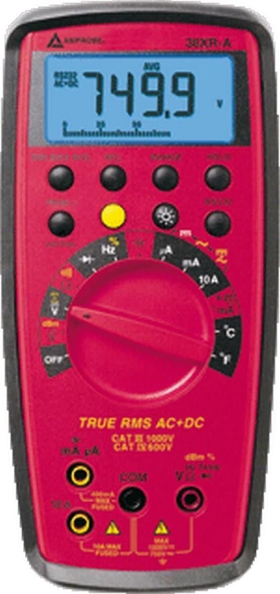 BHAM mu mtr XR-A, ind/analog/grav indikation, på streg indikation