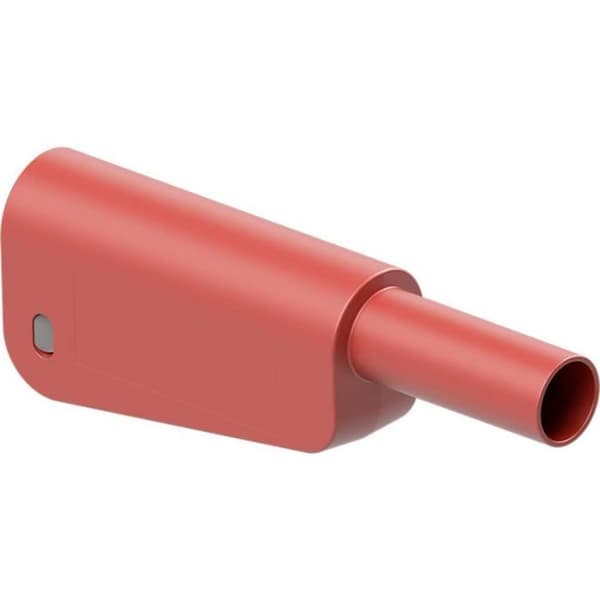 Stäubli SLQ-4A-46 Hansäkerhetsbananplugg Stift Ø: 4 mm Röd 1 st.