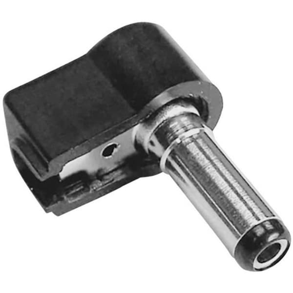 Elkontakt - BKL Electronic - DC hane vinklad - intern Ø 2,5 mm - extern Ø 5,5 mm - Lg 14 mm