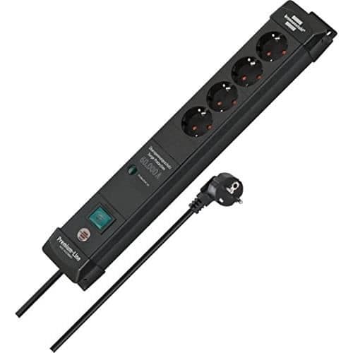 Premium Line 4 Outlet Power Strip med överspänningsskydd - Brennenstuhl