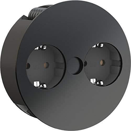 Elskena - BACHMANN - Twist - 3 uttag - Rektangulär - Switch