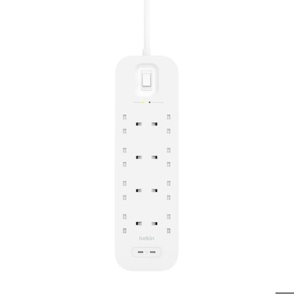 BELKIN Överspänningsskydd 8 uttag