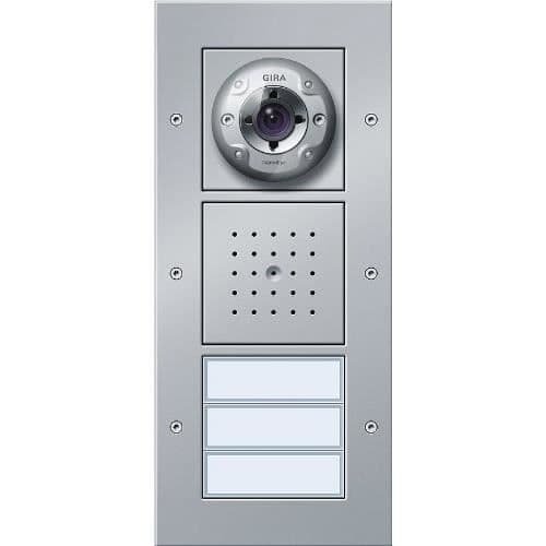 Videodörrstation - GIRA - 127067 - Antracit - Rektangulär - Utomhus