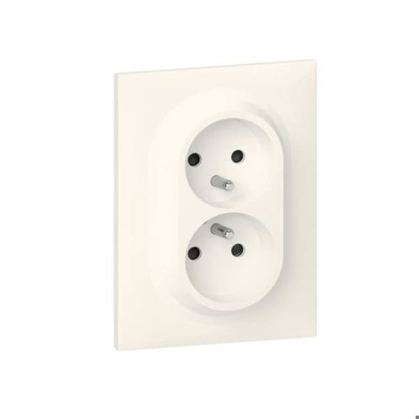 Dubbelt 16A eluttag DOOXIE Easyréno 2P+E - LEGRAND - 600721