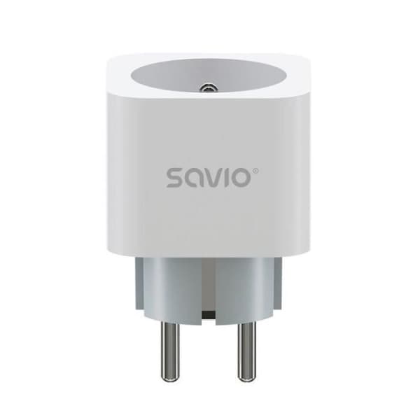 SAVIO WI-FI Smart Socket, 16A, Vit - AS-01