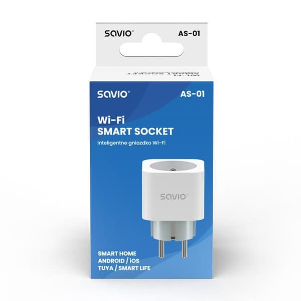Smartkontakt OR: Intelligent Kontakt Savio AS-01 Wi-Fi