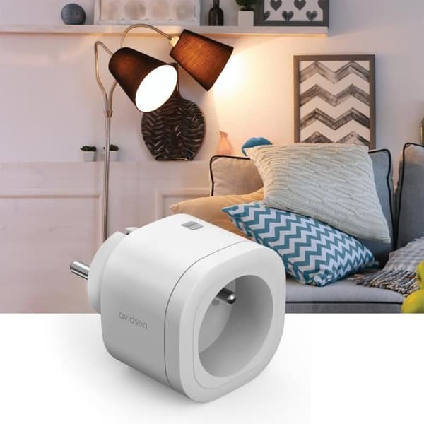 AVIDSEN HOME PLUG ansluten inomhusuttag kompatibel med röstassistenter