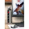 Miniatyrbild 4 av 5: Brennenstuhl TOWER POWER inbyggd grenuttag - 3 uttag - med 2m kabel