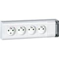 Miniatyrbild 1 av 2: LEGRAND 4-vägs plug-in block utan sladd