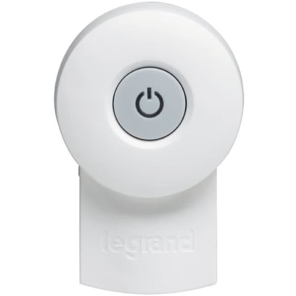 Plastpluggar med 2P+E-brytare Legrand M