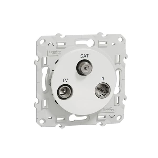 ODACE TV / FM / SAT-uttag 1 skruvingång - SCHNEIDER ELECTRIC - S520461