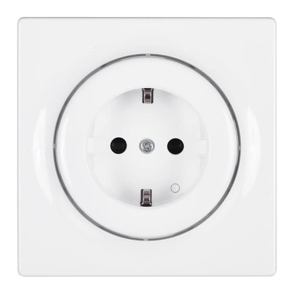 Fibaro Walli stikkontakt Type F Hvid