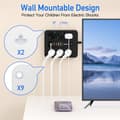 Miniatyrbillede 5 af 10: INF EU 6-stik, 5 USB-porte, 1 USB-C-port