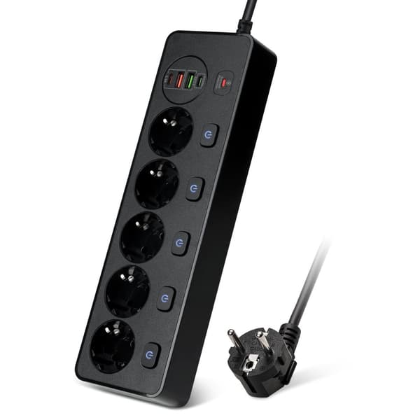 INF BKL-505 EU Hurtiglading Power Strip 0