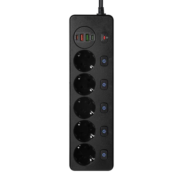 INF BKL-505 EU Hurtiglading Power Strip 0