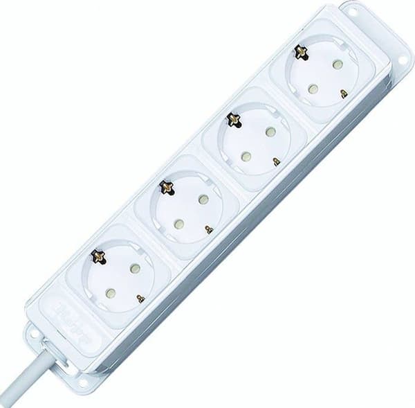 Kopp Power Strip - 127102016 - UNOversal 4 Socket Power Strip
