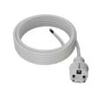 Miniatyrbillede 1 af 4: AWTOOLS KABEL MED STIK 5m 2x1,5 HVID H05VV-F
