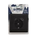 Pikkukuva 2 / 2: Single socket flush with USB A+C, Grounded