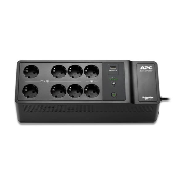 Inverter - APC - BE650G2-GR - 400W - 8 uttag - Grå- USED Svart