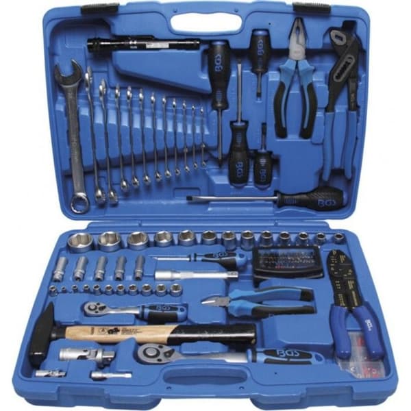 BGS TECHNIC hylsnyckel verktygslåda - 117 st - 9029