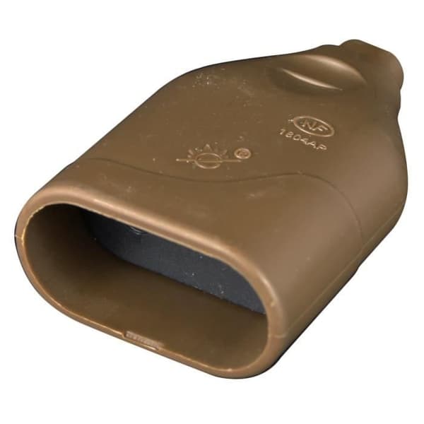 ZENITECH Elkontakt hona 2P 6A brun