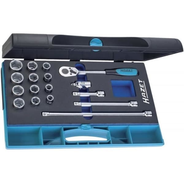 3/8" uttagsset 17 delar 880/17 Hazet
