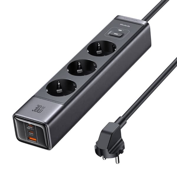 GaN 6-i-1 strømskinne Mcdodo CH-0620, 30W
