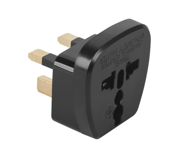 AC-stik UK stik- stikkontakt. universel (QZ36)