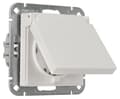 Miniatyrbild 2 av 4: Opus Socket - 512.220.37 - 55 Skyddskontaktuttag, blank satin polarvit