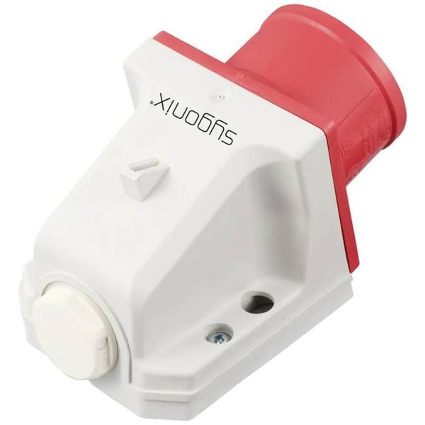 Sygonix SY-6261870 CEE vägguttag hane 16 A 5 poler 415 V/AC 1 st.