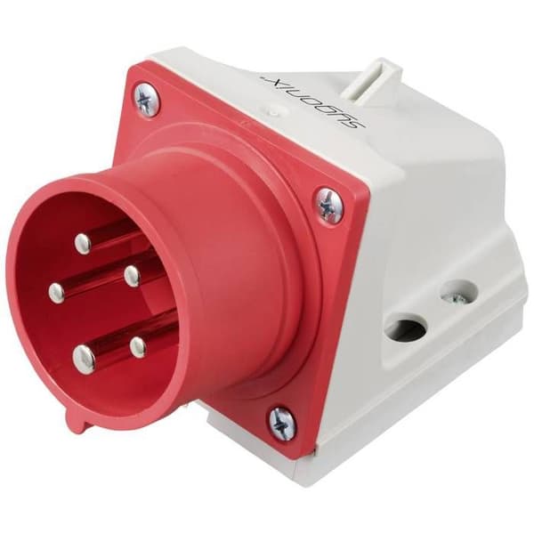 Sygonix SY-6261870 CEE vägguttag hane 16 A 5 poler 415 V/AC 1 st.