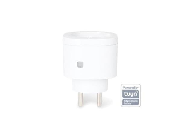 Smart WiFi-kontakt - Perel - 230V - Jordad kontakt - 2,4 GHz - Vit