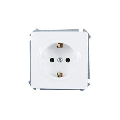 Strömkontakt - Kontakt-Simon - Bmgsz1.01-11 - Plast - IP20 - Vit Vit