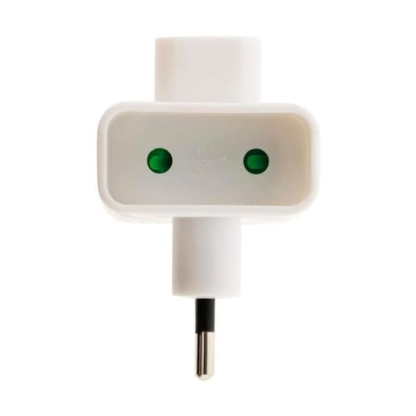 Multiprise - Triplite - 3 Uttag - 3x6A - 230V - Hållbar Plast