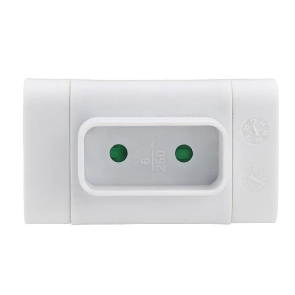Multiprise - Triplite - 3 Uttag - 3x6A - 230V - Hållbar Plast