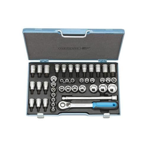 Gedore Socket set 1-2" 42 delar artikelnummer 2546000