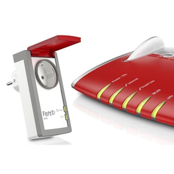 Intelligent strömuttag - AVM - FRITZ!DECT 210 - IP44 - 3450 W - Vit