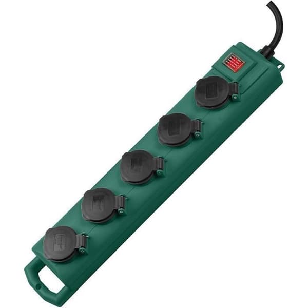 Brennenstuhl Trädgårdsgrenuttag Super-Solid SL 554 DE IP54 5 uttag 5m H07RN-F 3G1.5
