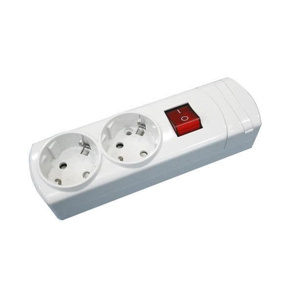 Multipelbas - ELECTRO DH - 36.097 - 2P+E - Polykarbonat - Interiör