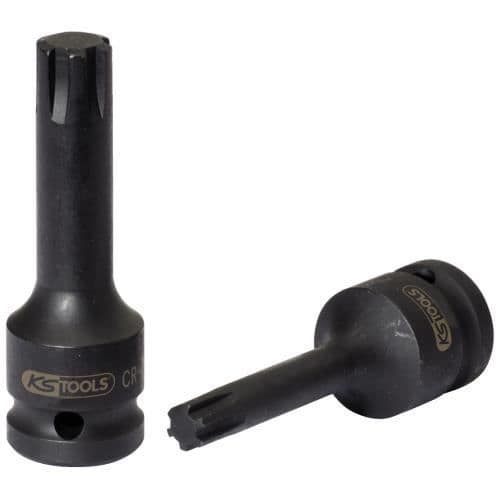 RIBE® 1/2" lång slaghylsa hane, M13 KS TOOLS 911.0942