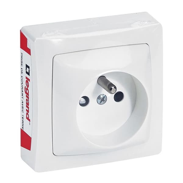 Hylsuttag - LEGRAND - Utanpåliggande - 16 A - 250 V - IP 31D