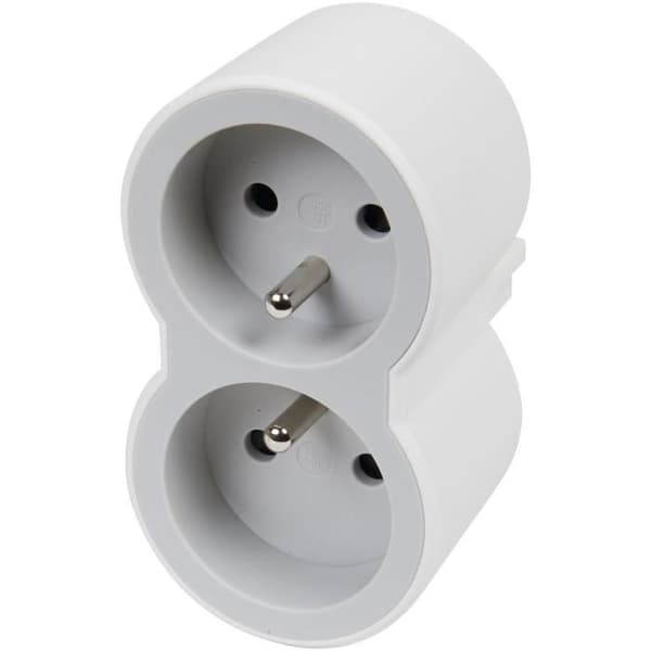 LEGRAND Eldosa FB 5x2P+T premium USB A+C överspänningsskydd 1,5 m - Vit och svart