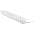 Miniatyrbild 1 av 4: OTIO Bloc Mantea överspänningsskydd 5 uttag Easyeject + 2 USB - Vit