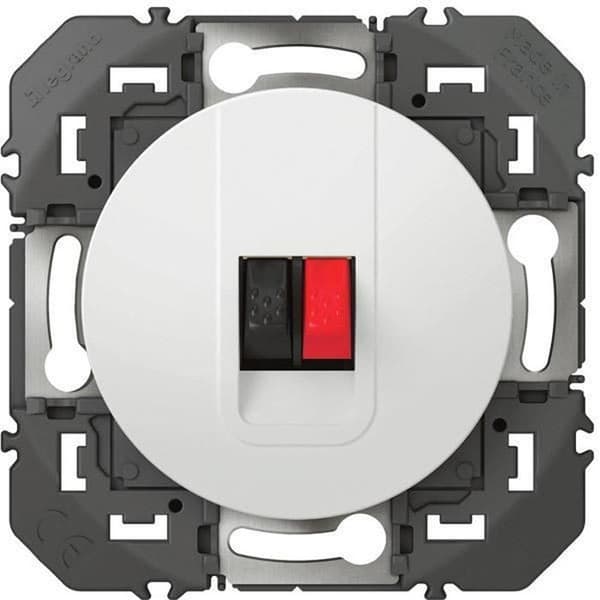 Dooxie enkelhögtalaruttag - Vit - 600381 - Legrand