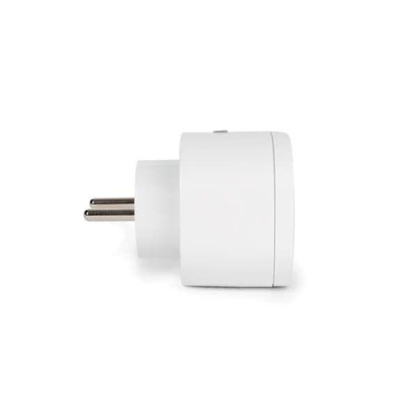 Smart WiFi-kontakt - Perel - 230V - Jordad kontakt - 2,4 GHz - Vit