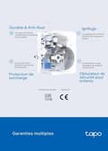 Miniatyrbild 6 av 6: WiFi Matter Ansluten Kontroll - Tapo P110M(FR) - Energikonsumtionsövervakning - 16A Typ E, Kompatibel med Alexa, Google Home och