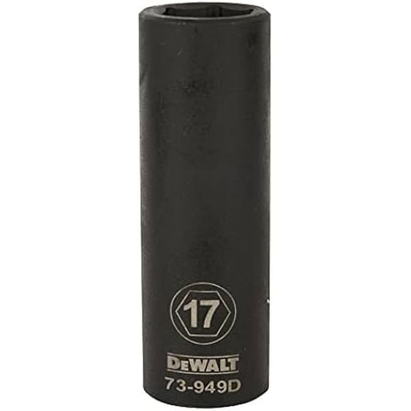 DEWALT DWMT74737-0 7-delars metriskt djupt hylsset med 1/2" upptagning